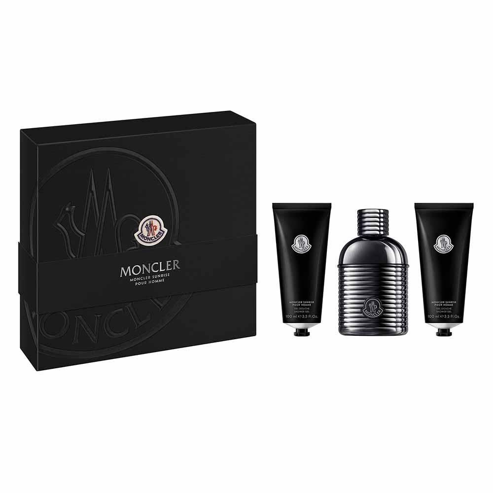 Coffret Moncler Sunrise Kit Perfume Masculino EDP + Shower Gel - 1