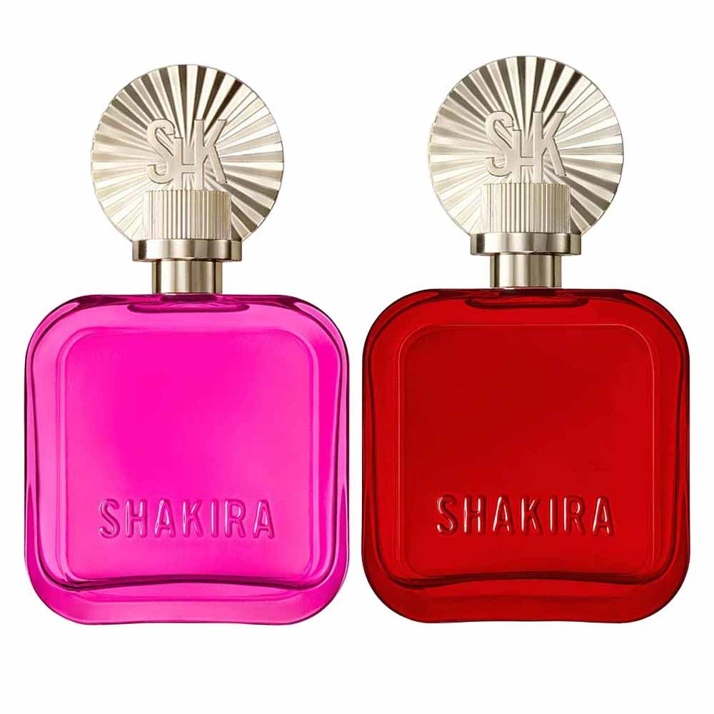 Shakira Kit - Fucsia by Shakira Perfume Feminino EDP 80ml + Rojo by Shakira  Perfume Feminino EDP 80ml - 1
