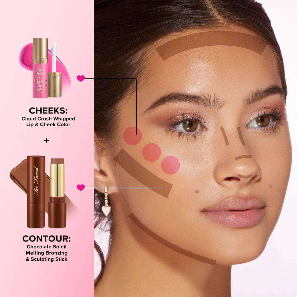 Blush Multifuncional Too Faced Lip & Cheek Cloud Crush 4ml - 4