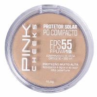 Protetor Solar Pó Compacto Pink Cheeks FPS 55 FPUVA 19 - 1