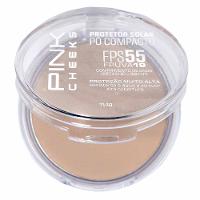 Protetor Solar Pó Compacto Pink Cheeks FPS 55 FPUVA 19 - 3