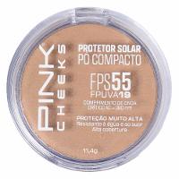 Protetor Solar Pó Compacto Pink Cheeks FPS 55 FPUVA 19 - 1