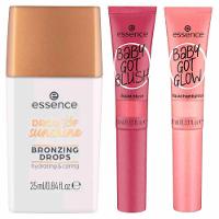 Essence Kit - Bronzer + Blush + Iluminador - 1
