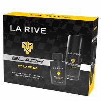 Coffret La Rive Kit - Perfume Black Fury Masculino EDT + Desodorante - 1