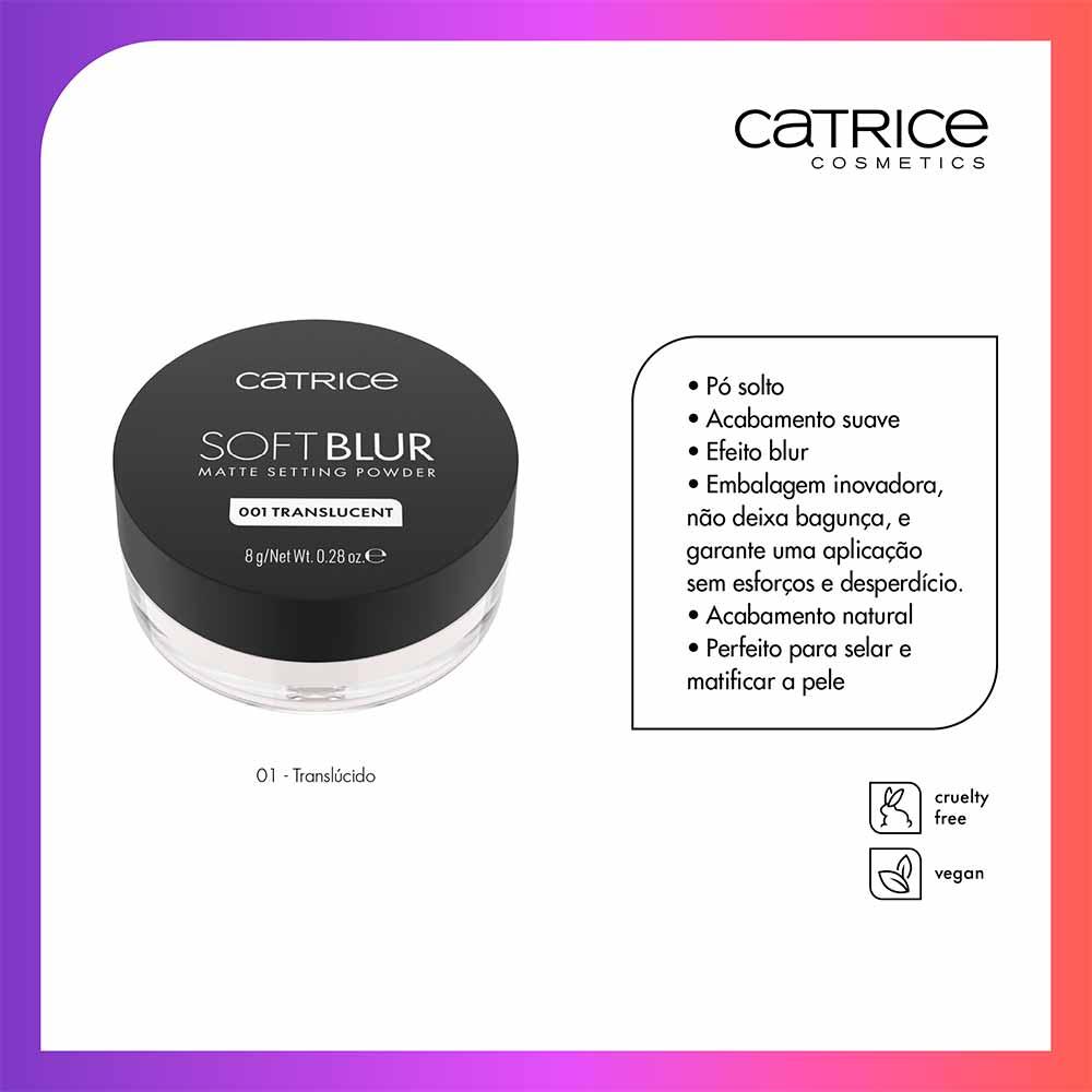 Pó Solto Catrice Soft Blur Matte - 8