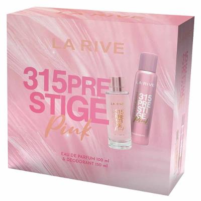 Coffret La Rive Kit - Perfume 315 Prestige Pink Feminino EDP + Desodorante