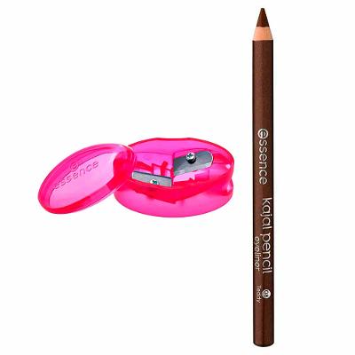 Essence Kit - Lápis de Olho Kajal 08 Teddy + Apontador Duplo de Lápis