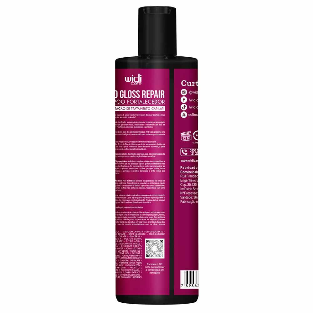 Shampoo Fortalecedor Wide Care Bond Gloss Repair - 2