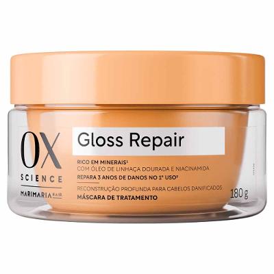 Cond Máscara de Tratamento Ox Mari Maria Science Gloss Repair