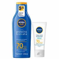 Nivea Sun Kit - Protetor Solar Protect & Hidrata Fps70 + Sun Facial Toque Seco Fps70 - 1