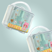 Ciclo Cosméticos Kit Estojo Maleta Zoe - Deo Colônia + 1 Cartela de Figurinhas - 2