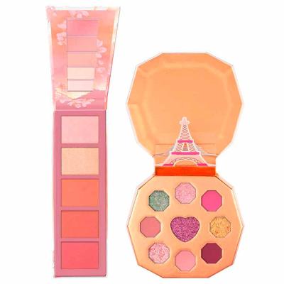 Essence Kit - Paleta de Blush e Iluminador + Paleta de Sombras
