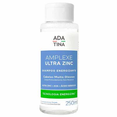 Ada Tina Amplexe Ultra Zinc Shampoo Energizante para Cabelos Muito Oleosos