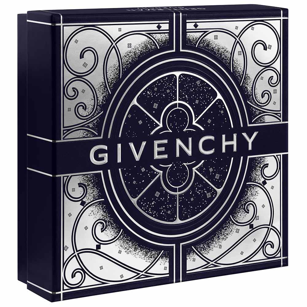Coffret Givenchy Gentleman Kit - Perfume Boisée EDP + Gel de Banho + Travel Spray - 4