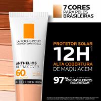 Protetor Solar Facial com Cor Alta Cobertura e Toque Seco FPS 60 La Roche-Posay Anthelios Ultra Cover - 3