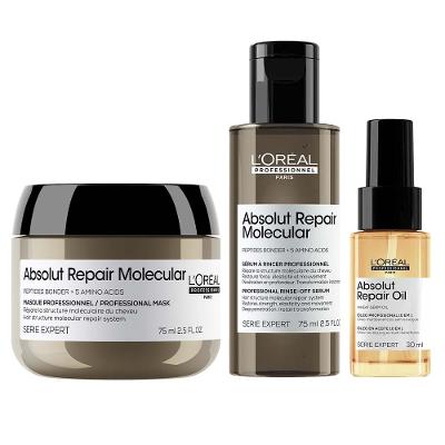 Kit Misterioso  L'Oréal Professionnel Reconstrução (3 produtos) + Minis
