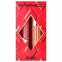 MAC Gloss Duo Holiday Kit - Lipglass Air Non-Sticky + Lipglass Blow Plumping Oil