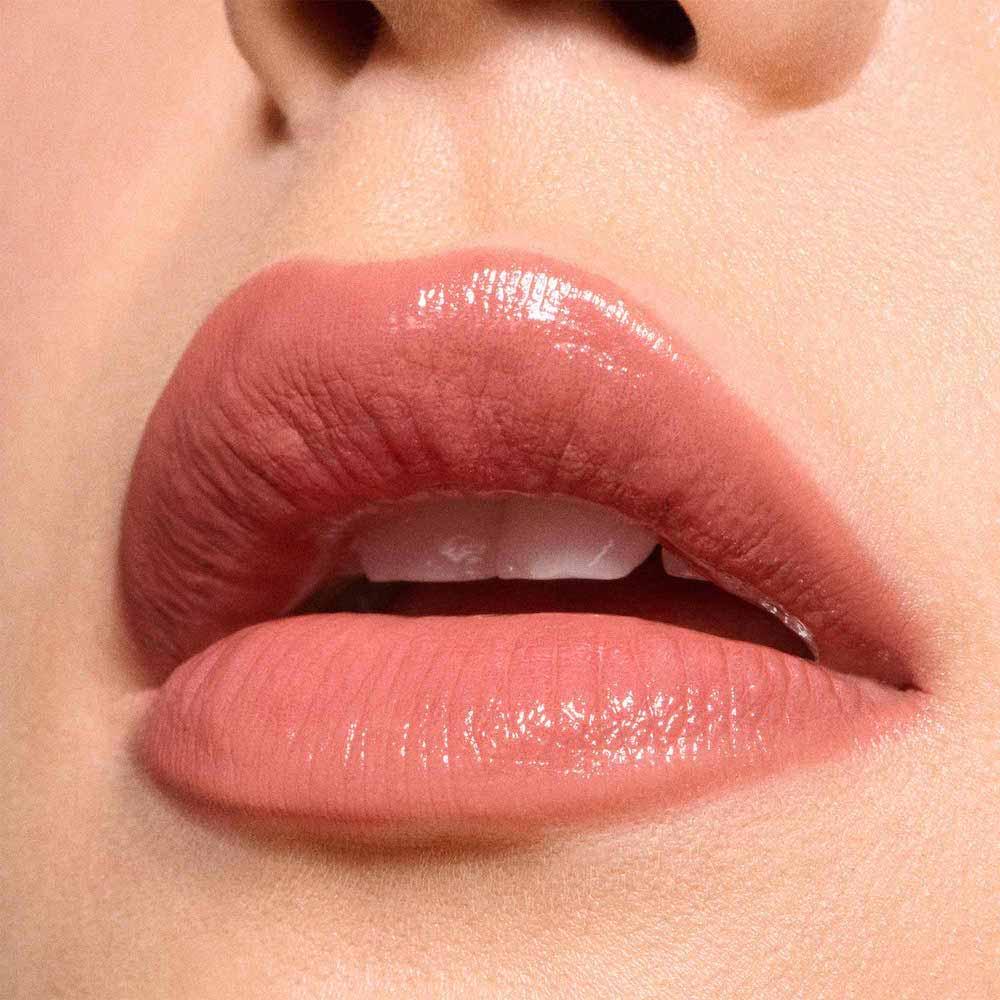 MAC Lip Holiday Kit - Batom M·A·CXIMAL + Batom Powder Kiss + Lipglass Air Non-Sticky + Gloss Plumping - 6