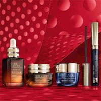 Estée Lauder Beauty Secrets Kit - Creme-Gel Olhos + Sérum + Creme Antirrugas + Máscara de Cílios - 3