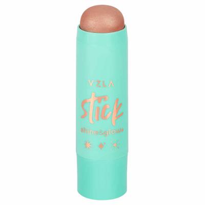 Iluminador em Stick Cremoso Vizzela Shine & Glow
