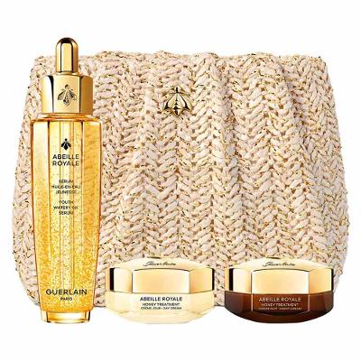 Coffret Guerlain Abeille Royale Natal Kit - Serum + Creme de Dia + Creme de noite + Necessaire