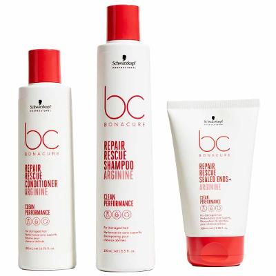 Repair Rescue Bonacure Schwarzkopf Professional Kit Shampoo + Condicionador + Finalizador