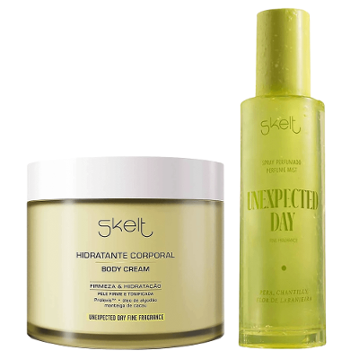 Skelt Unexpected Day Kit Hidratante Corporal + Body Splash
