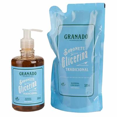Kit Granado Glicerina Sabonete Líquido + Refil