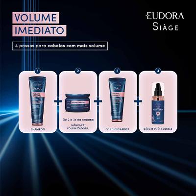 Condicionador Eudora Siàge Volume Imediato