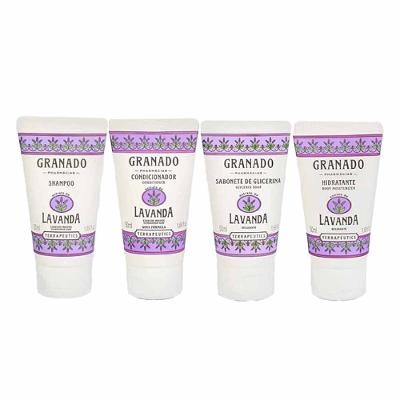 Kit Granado Terrapeutics Lavanda Necessaire + shampoo + Cond + Sabonete + Hidratante