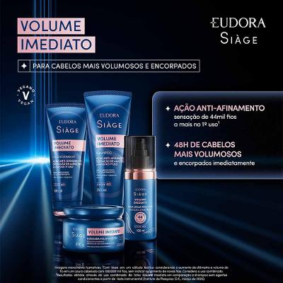 Shampoo Eudora Siàge Volume Imediato