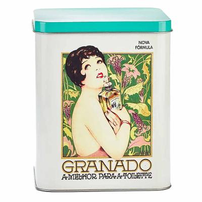 Kit Granado Terrapeutics Cha Branco Sabonete em Barra + Sabonete Líquido + Hidratanete Corporal +Manteiga Corporal +Lata Decorativa