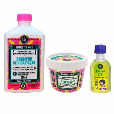 Lola Cosmetics Kit – Shampoo + Máscara + Óleo Capilar
