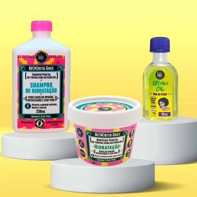Lola Cosmetics Kit – Shampoo + Máscara + Óleo Capilar