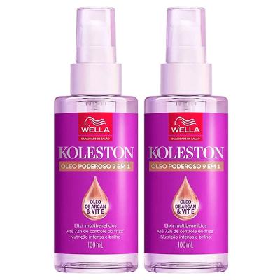 Koleston Kit – 2 Unidades de Óleo Capilar Poderoso 9 em 1