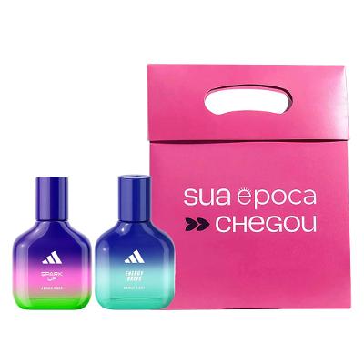 Adidas Vibes Kit Presente de Natal – Perfume Energy Drive EDP + Perfume Spark Up EDP + Sacola Presenteável