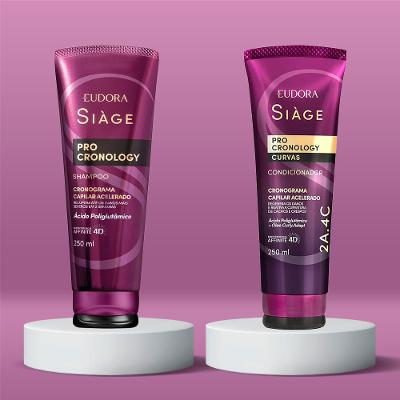 Eudora Siàge Pro Cronology Kit – Shampoo + Condicionador