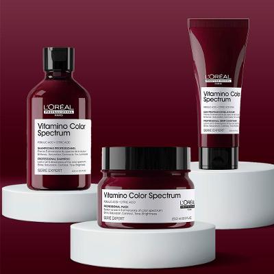 L'Oréal Professionnel Vitamino Color Spectrum Kit – Shampoo + Condicionador + Máscara