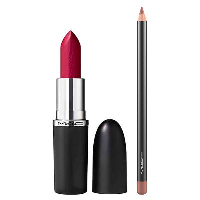 Kit M.A.C Duo Labial Batom Lovers Only + Lápis de Boca Spice