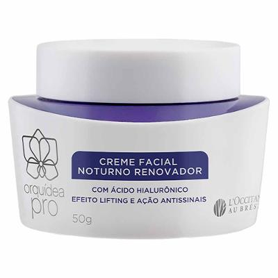 Creme Facial Noturno Renovador L'Occitane au Brésil Orquídea Pro