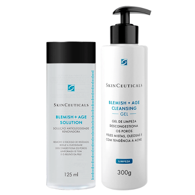 Kit SkinCeuticals Blemish - Sabonete + Tônico para Pele Oleosa