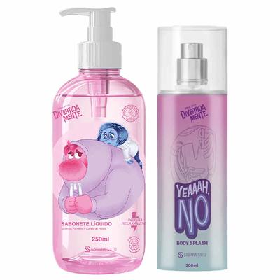 Kit Cia Beauty Divertidamente - Body Splash Tédio + Sabonete Líquido Vergonha e Tristeza
