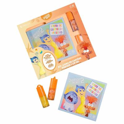 Kit Cia Beauty Livro Divertidamente + Lip Oil Alegria + Lip Oil Ansiedade