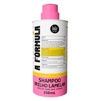 Shampoo Lola From Rio A Fórmula Brilho Lamelar