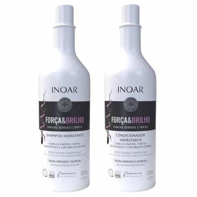 Kit Inoar Força E Brilho - Shampoo + Condicionador