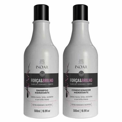 Kit Inoar Força E Brilho - Shampoo + Condicionador