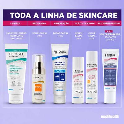 Creme Calmante Multirreparador Fisiogel Rosto e Corpo
