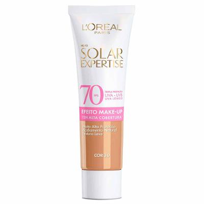 Protetor Solar Expertise L'Oréal Paris Efeito Makeup