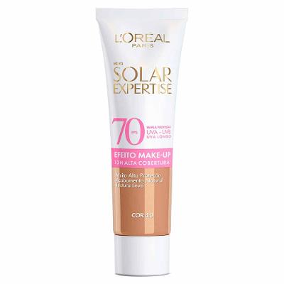 Protetor Solar Expertise L'Oréal Paris Efeito Makeup