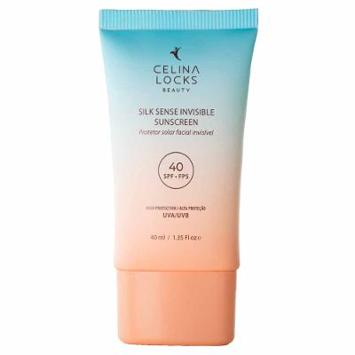 Protetor Solar Facial Invisible Celina Locks Sunscreen SPF40